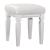 Tamsin Leatherette/Wood Vanity Stool