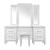 Tamsin Leatherette Storage Platform Bedroom Set with LED Lighting