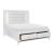 Tamsin Leatherette Storage Platform Bed with LED Lighting, Queen Size