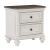 Baylesford 2-Drawer Wood/Wood Veneer Nightstand with USB Port