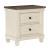 Weaver Wood/Wood Veneer 2 Drawer Nightstand