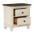 Weaver Wood/Wood Veneer 2 Drawer Nightstand
