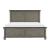 Weaver Wood/Wood Veneer Bed, Queen Size