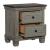 Weaver Wood/Wood Veneer 2 Drawer Nightstand