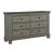Weaver Wood/Wood Veneer Bedroom Set