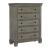 Weaver Wood/Wood Veneer 5 Drawer Chest