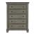 Weaver Wood/Wood Veneer 5 Drawer Chest