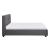 Aitana Fabric Platform Bed, King Size
