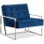 Alexis Velvet Accent Chair