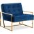 Pierre Velvet Accent Chair