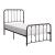 Larkspur Metal Platform Bed, Twin Size
