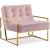 Pierre Velvet Accent Chair