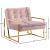 Pierre Velvet Accent Chair
