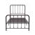 Larkspur Metal Platform Bed, Twin Size