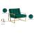 Pierre Velvet Accent Chair