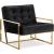 Pierre Velvet Accent Chair