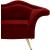Lips Velvet Chair