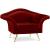 Lips Velvet Chair