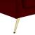 Lips Velvet Loveseat
