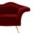 Lips Velvet Loveseat