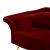 Lips Velvet Loveseat