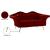 Lips Velvet Loveseat