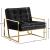 Pierre Velvet Accent Chair