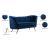 Margo Velvet Loveseat