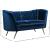 Margo Velvet Loveseat