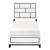 Davi Faux Wood Veneer/Wood Panel Bed