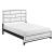 Davi Faux Wood Veneer/Wood Eastern King Panel Bed