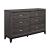 Davi Wood/Wood Veneer Bedroom Set