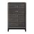 Davi Wood/Wood Veneer 5 Drawer Chest