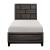 Davi Wood/Wood Veneer Bed, Twin Size