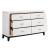Davi Faux Wood Veneer/Wood Panel Bedrom Set