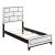 Davi Faux Wood Veneer/Wood Panel Bedrom Set