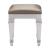 Avondale Wood/Leatherette Vanity Stool
