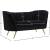 Margo Velvet Loveseat