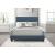Nolens Fabric Panel Bed in a Box, King Size