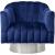 Farrah Velvet Chair with Swivel Base