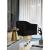 Farrah Velvet Chair with Gold Swivel Base