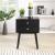 Teddy 2-Drawer Wood Veneer Nightstand