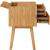 Teddy 2-Drawer Wood Veneer Nightstand
