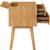 Teddy 2-Drawer Wood Veneer Nightstand