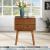 Teddy 2-Drawer Wood Veneer Nightstand