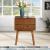 Teddy 2-Drawer Wood Veneer Nightstand