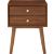 Teddy 2-Drawer Wood Veneer Nightstand
