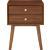Teddy 2-Drawer Wood Veneer Nightstand