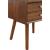 Teddy 2-Drawer Wood Veneer Nightstand