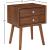 Teddy 2-Drawer Wood Veneer Nightstand